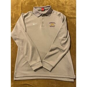 Nike Minnesota Golden Gophers Shirt Mens M NCAA‎ Dri Fit Baseball